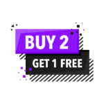 Buy 2 get 1 free